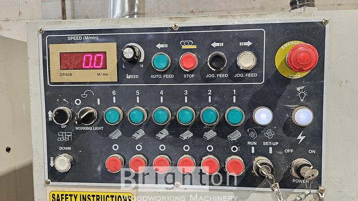 Used 2008 Leadermac LMC-623P used 6 head moulder. #BBM2700