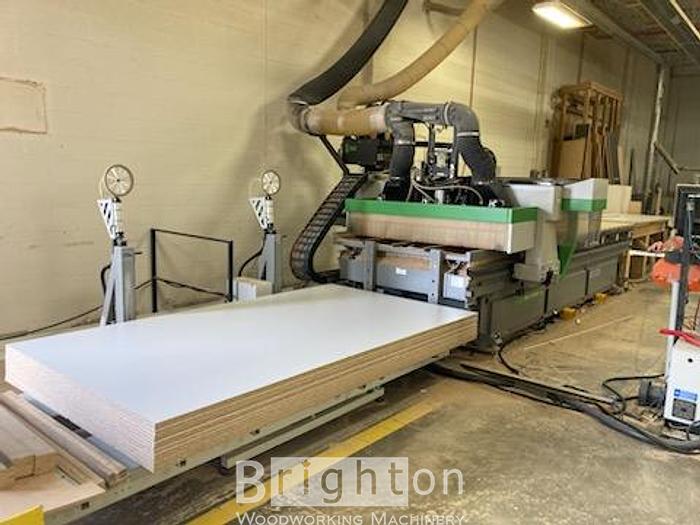 Used 2012 Biesse Skill 1536 G FT used flat table CNC with Load / Offload capability. #BBM2667