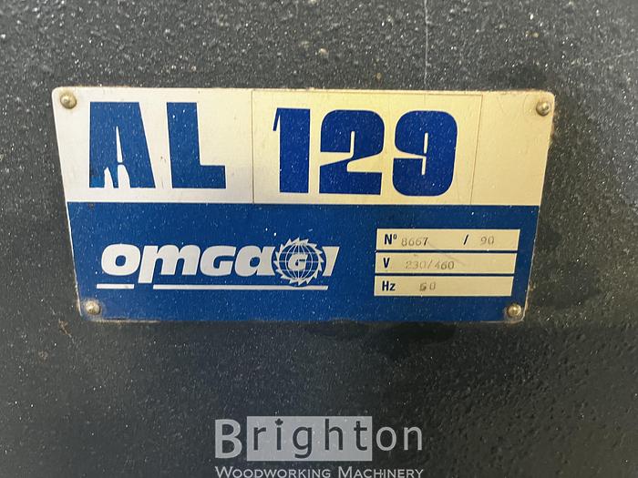 Used OMGA AL129 Used Double Miter saw #BM2533