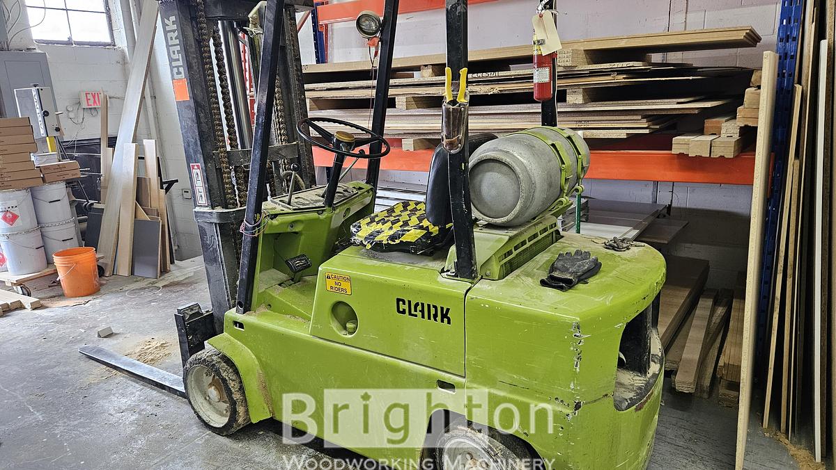 Used Clarke used Forklift Truck #BM2723