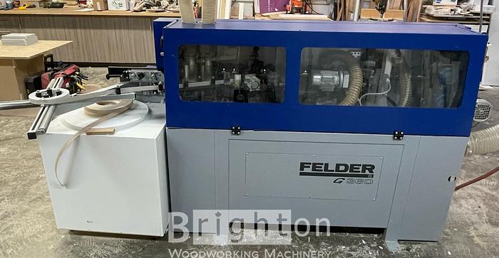 Used 2016 Felder G360 used edgebander with pre-milling #BM2577