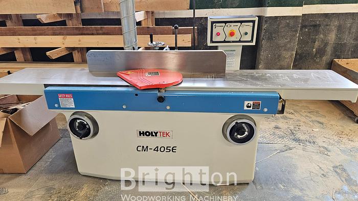 Used 2023 Holytek CM-405BEHT-600 lightly used, like new Jointer with insert knife head. #BM2663