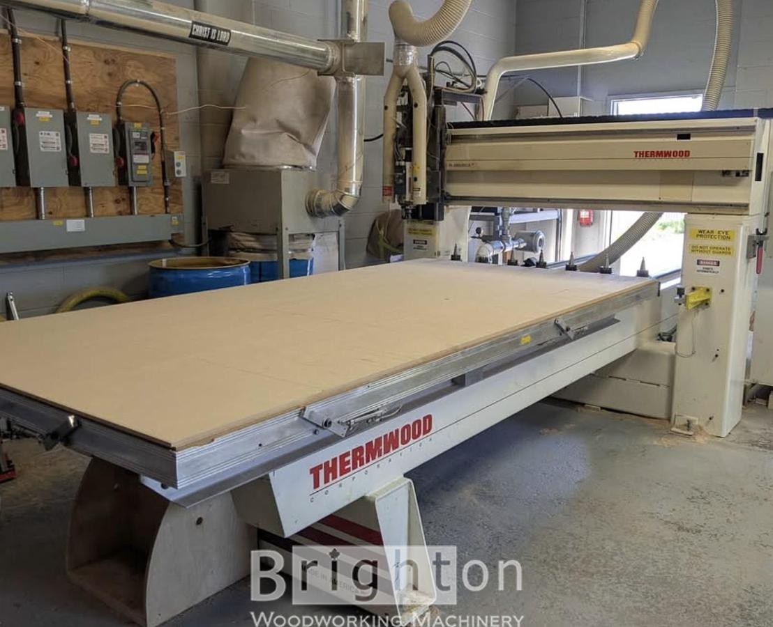 Used 2004 Thermwood CS40 used 5 x 10 flat table cnc #BBM2842