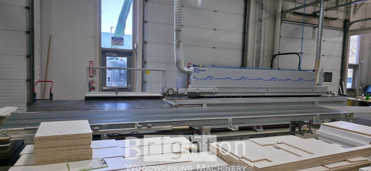 Used 2014 Homag Brandt Highflex 1650 (KDF 650) used edgebander with Boomerang return conveyor #BBM2762