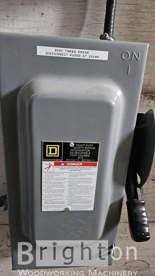 Used American Rotary Used heavy duty rotary phase converter in mint condition. System will be removed from the wall and prepared on a skid for shipping. #BM2866