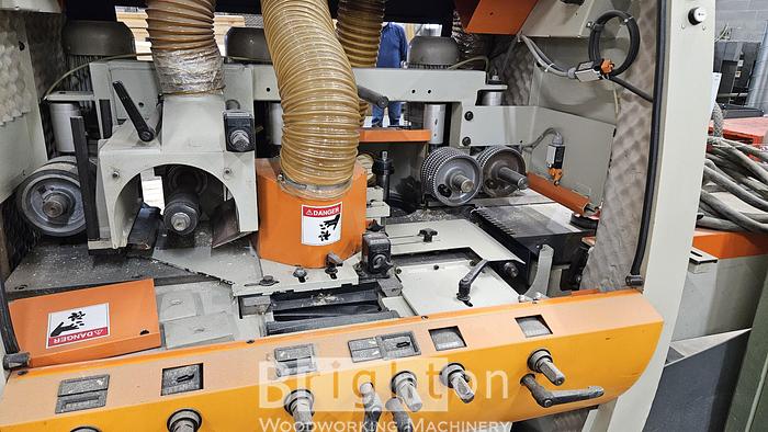 Used 2001 Weinig Quattro Q23P used 4 head moulder. #BM2702