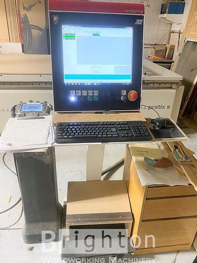 Used 2017 SCM Pratix S15 C used Flat table cnc machine #BBM2503