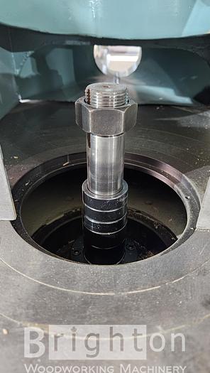 Used 2002 Silver SLS-735 Shaper with Feeder #BM2680