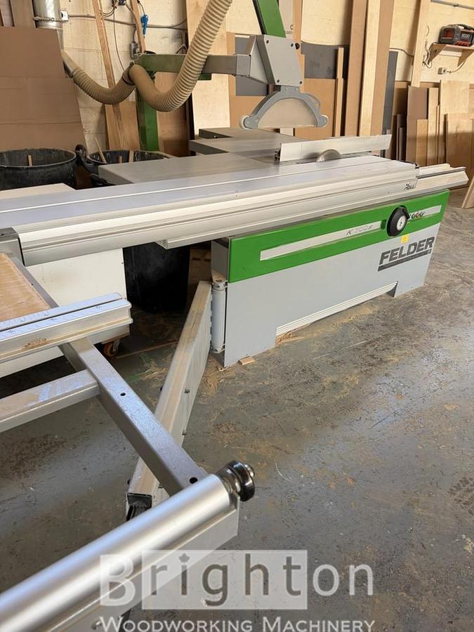 Used 2013 Felder K700s Sliding Table Saw used sliding table saw, Single Phase #BM2831