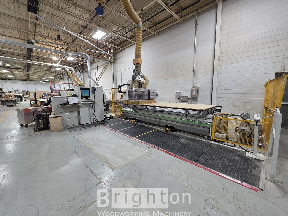 Used 2006 Biesse Rover B 7.4 FT used flat table nesting CNC Machine #BM2743