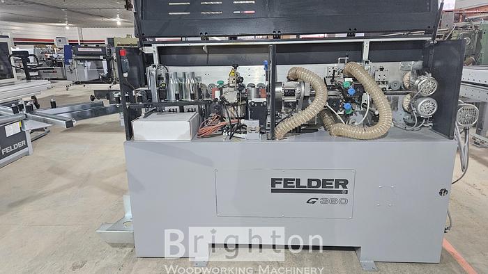 Used 2021 Felder SINGLE PHASE G360 barely used edgebander with premill #BBM2655
