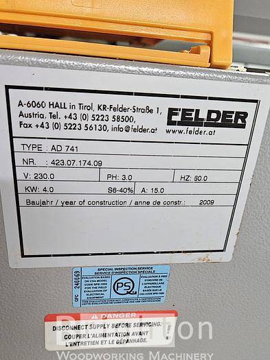Used 2009 Felder AD741 used 16 inch jointer #BM2600