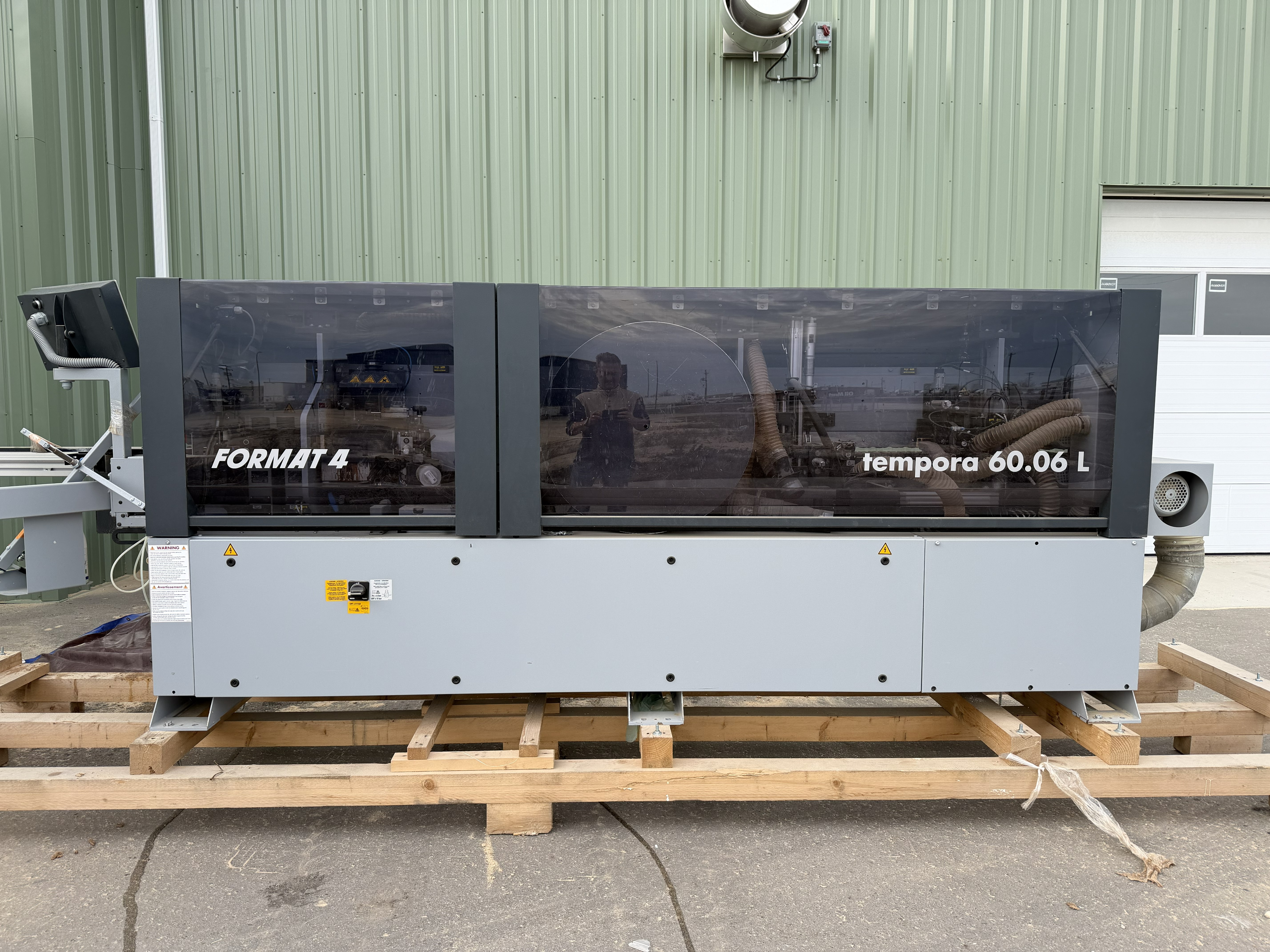 Used 2023 Felder Tempora 60.06 L used Edgebander with Premilling and CR. #BBM2833