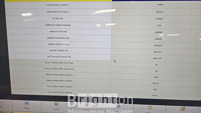 Used 2017 Biesse Akron 1440A used edgebander with Corner Rounding and Premilling ++ #BM2661