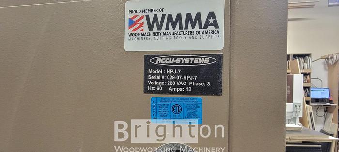 Used 2007 Accu-systems HPJ-7 used Drill and Dowel Inserter #BBM2639