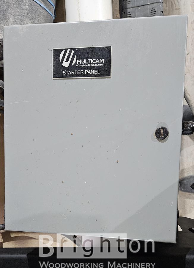 Used 2018 Multicam Apex 3R used 4 x 8 flat table CNC #BM2709