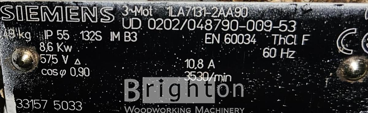 Used 2008 Cantek Leadermac  LMC-623P used 6 head moulder. #BM2700