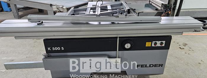 Used 2021 Felder K 500 S used 10ft sliding table saw. #BM2599