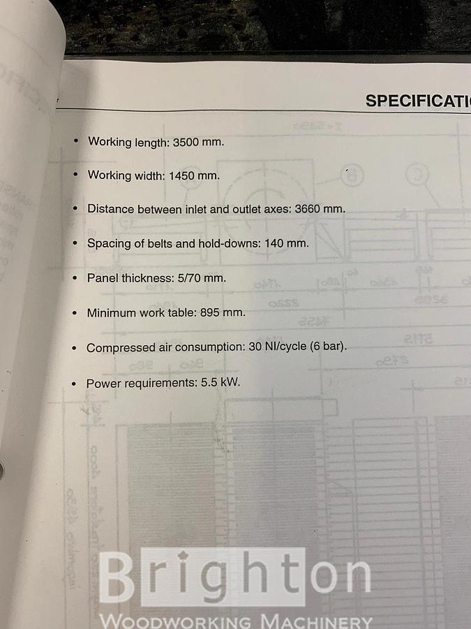 Used Cefla Panel and Door Flipper #BBM2786