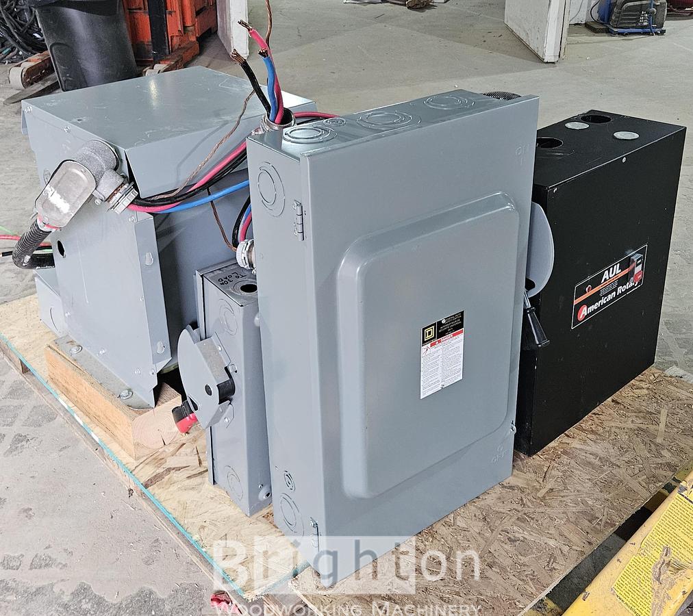 Used American Rotary  Used heavy duty rotary phase converter in mint condition. System will be removed from the wall and prepared on a skid for shipping. #BM2866