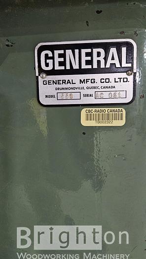Used General Used Cabinet Table Saw #BM2682