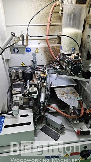 Used 2016 Biesse Akron 1440A used edgebander with Corner Rounding and Premilling ++ #BM2661