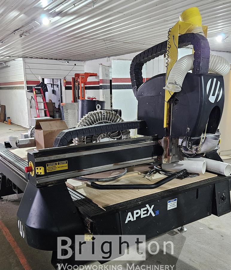 Used 2018 Multicam Apex 3R used 4 x 8 flat table CNC #BM2709