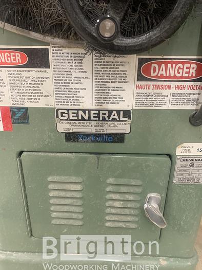 Used General Mfg Co. Ltd (Canada) Model 350 Used Cabinet Table Saw #BM2443
