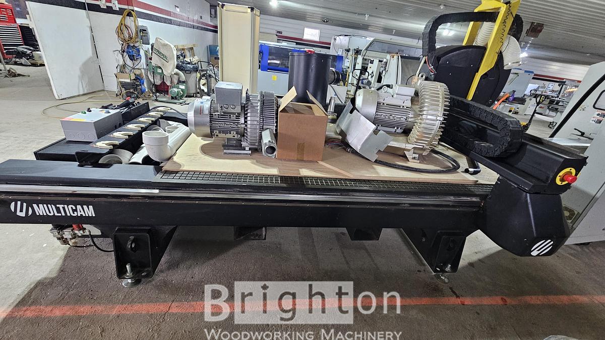 Used 2018 Multicam Apex 3R used 4 x 8 flat table CNC #BM2709