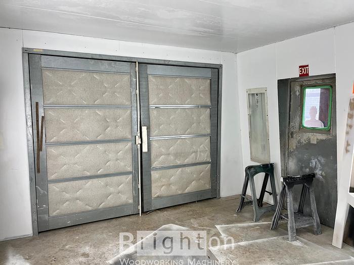 Used 2007 Global Finishing Solutions Pyramid 16ft x 13ft used Enclosed Paint Booth #BM2620