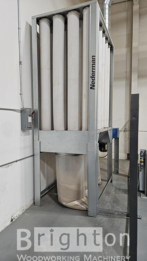 Used 2022 Nederman S-1000 used dust collection system. Like new. (Compare at $26,200 with Bin option) #BM2572