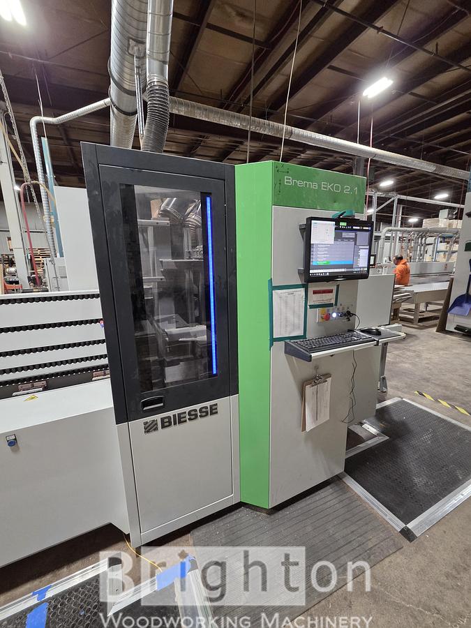 Used 2016 Biesse Brema EKO 2.1 used vertical cnc #BBM2744