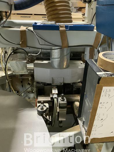 Used 2009 Homag Brandt KDF 650 used edgebander with EVA and PUR glue application #BM2464
