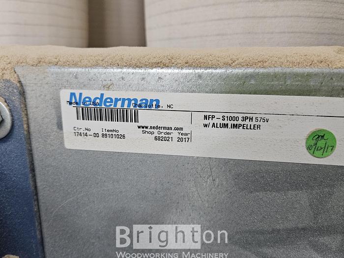 Used 2017 Nederman Used Dust Collector #BM2513