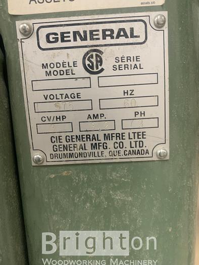 Used General Mfg Co. Ltd (Canada) Model 350 Used Cabinet Table Saw #BM2443