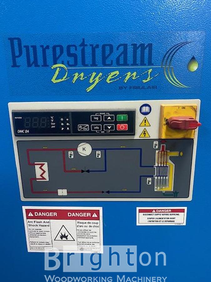 Used 2019 Atlas Copco G110 660 CFM Compressor with Refrigerant dryer #BBM2756