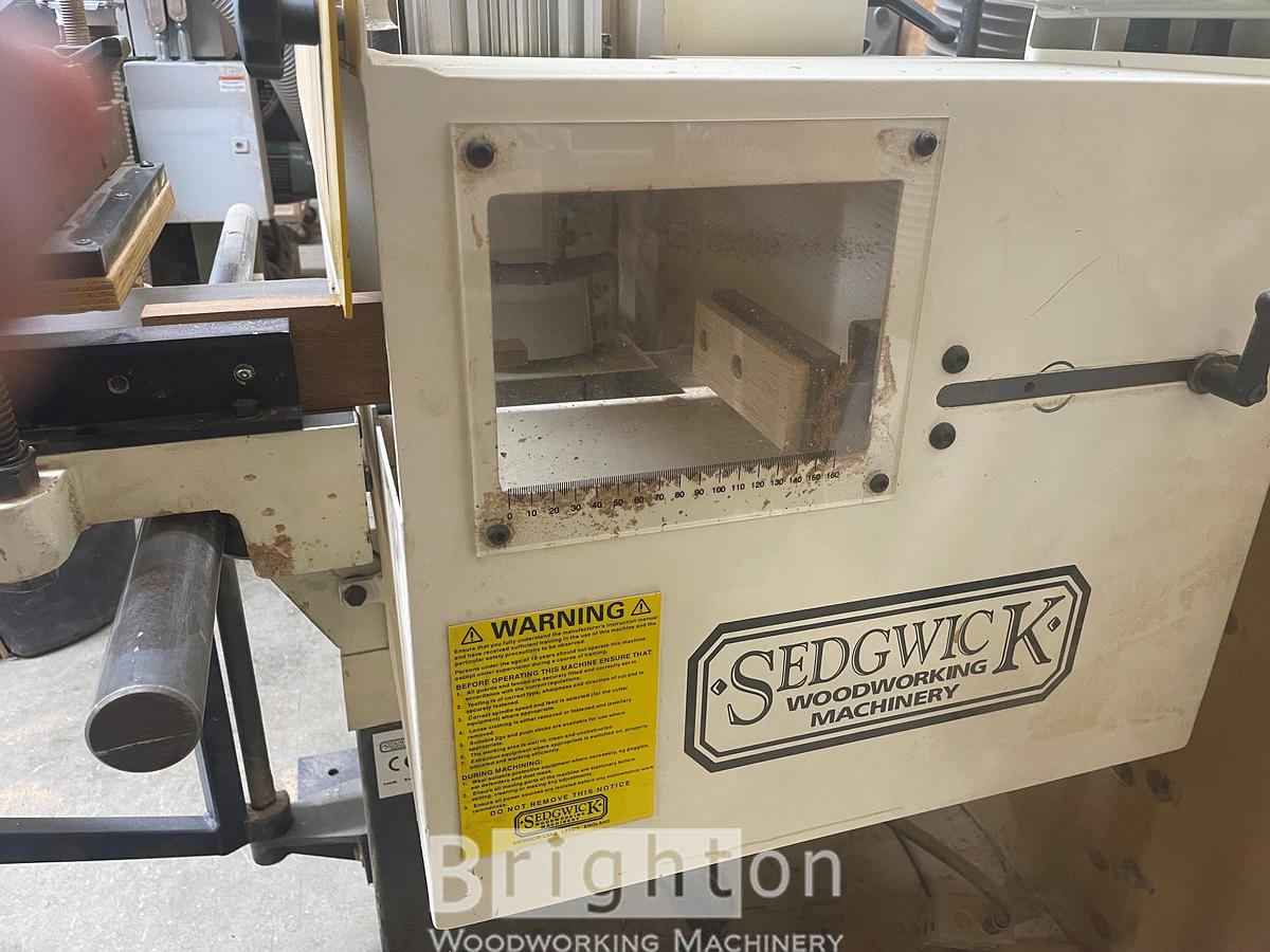 Used Sedgwick Industrial Model (TE, TESH) Tenoner (3-Head) #BBM2802