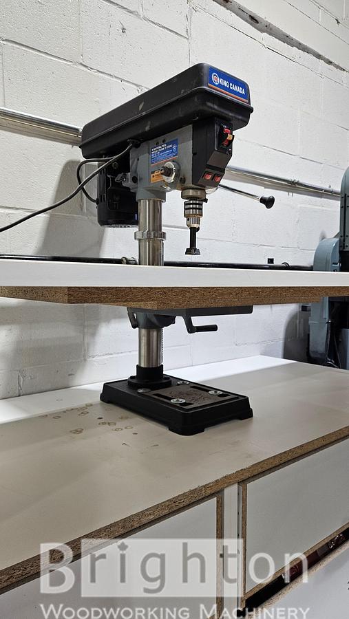 Used 2021 King KC-110N lightly used drill press, 1 person shop #BBM2875