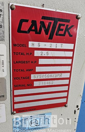 Used Cantek HS-21T Used Line Boring Multi Drilling Machine #BM2684