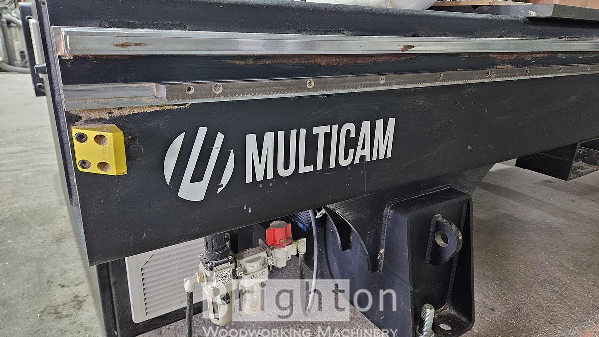 Used 2018 Multicam Apex 3R used 4 x 8 flat table CNC #BM2709