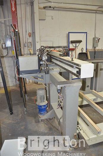 Used 2010 Biesse Rover Gantry 512 CNC Router with Load/Unload System and Auto Label #BM2438