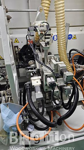 Used 2016 Biesse Akron 1440A used edgebander with Corner Rounding and Premilling ++ #BM2661