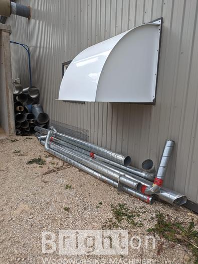 Used Murphy used 20hp Pulse dust collector #BBM2534