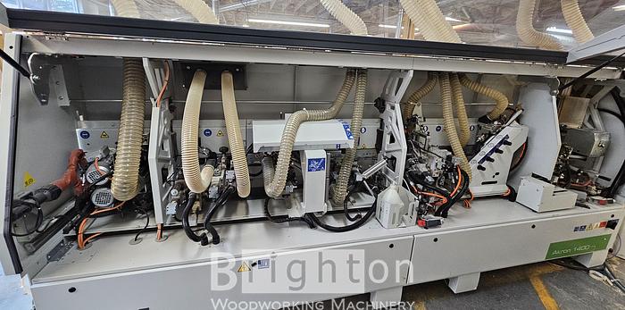 Used 2017 Biesse Akron 1440A used edgebander with Corner Rounding and Premilling ++ #BM2661
