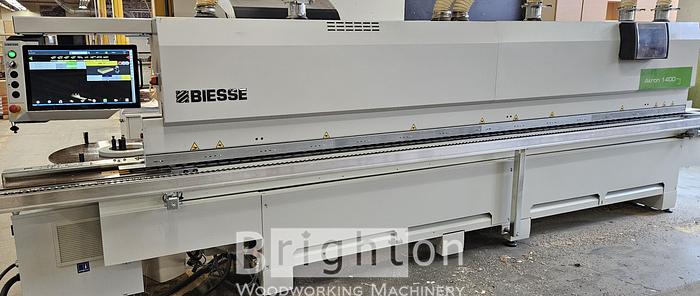 Used 2017 Biesse Akron 1440A used edgebander with Corner Rounding and Premilling ++ #BM2661