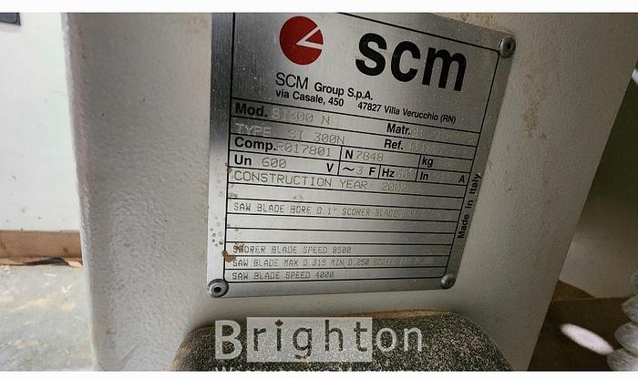 Used 2002 SCM SI 300N used 10ft sliding table saw #BBM2470