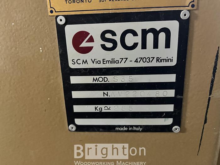 Used SCM S35 Used 14" Planer #BM2462