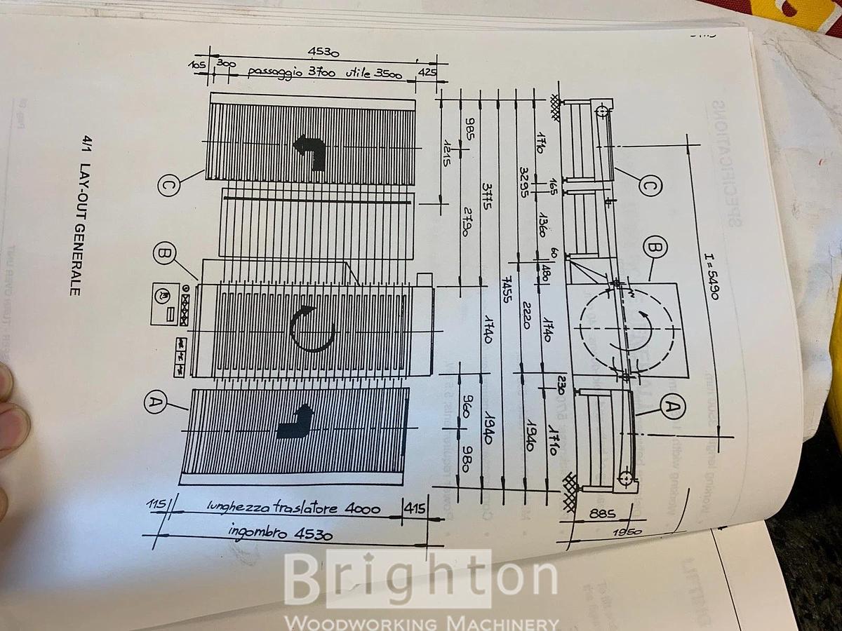 Used Cefla Panel and Door Flipper #BBM2786
