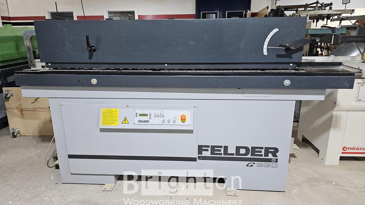 Used 2021 Felder G330 used edgebander. #BM2719