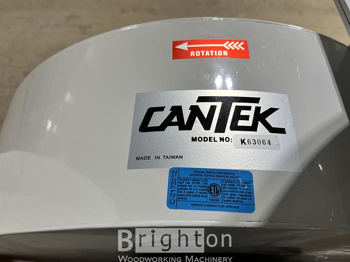 Used 2022 Cantek 7.5 HP Used Dust Collector #BM2484